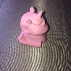 sitting unicorn