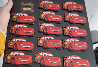 Lightning McQueen from the Cars Keychain
