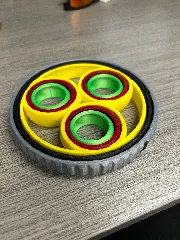 RotaRings - Print in Place Rotating Fidget