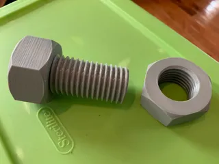 SCREW and NUT