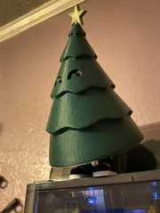 Cute Christmas tree with shoes (print in place)