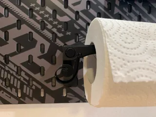 Paper towel Holder - Print in place / Quick release and load