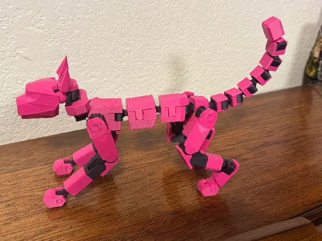 Gyro 7 Printable Jointed Cat by Neybao | Download free STL model ...