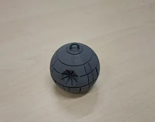 Simple Death Star Christmas Ball