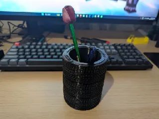 F1 Tires - Large Pencil/Pen Holder