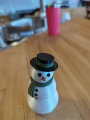 Bonnet for Articulated Snowman Fidget