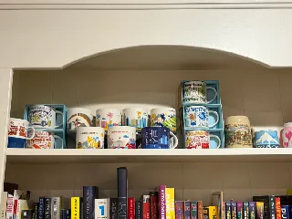 Mug Holder / Stand / Shelf for displaying Starbucks or other mugs