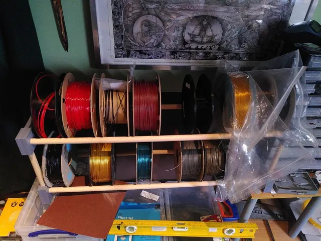 Modular Spool Rack by MikeFlier | Download free STL model | Printables.com