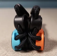 Joycon 2 Strap Holder with center spool