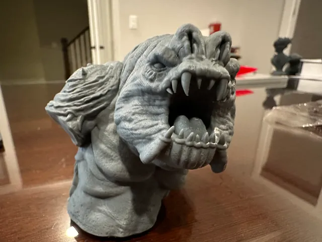 Rancor bust by Fotis Mint Studios | Download free STL model ...