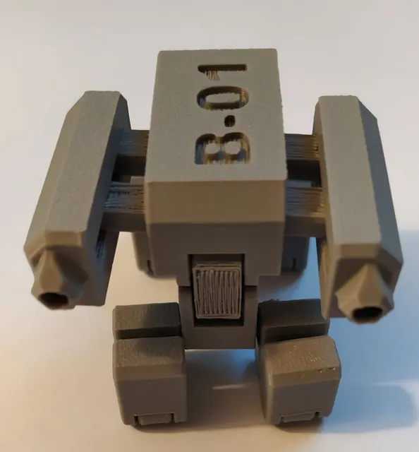Make of Print-in-Place Robot | BoxBot B-01 by Gianni Cand. | Download ...