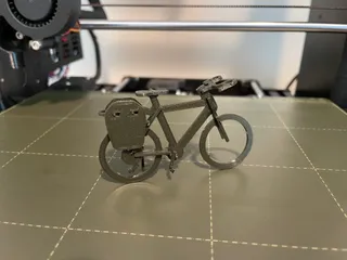 Bike Puzzle Gift Kit Card