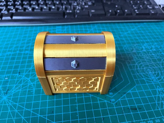 Treasure Chest Puzzle Box - Update! by 3D Printy | Download free STL ...