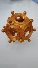 Roman Dodecahedron 2.0 - Folding Flat Print
