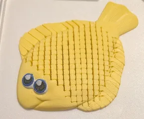 Floppy Flounder - Articulated Flexi Fish