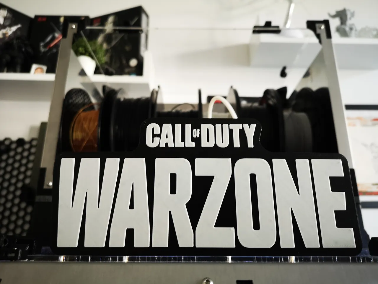 Collectables - Call of Duty Warzone Logo - 3D Printed for sale in ...