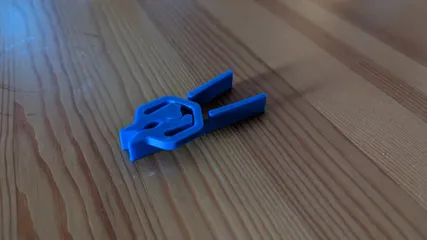Print in place Clothespin/Clamp by JD3D
