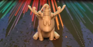 Rupert the Reindeer ~ A 3D Printer stress test