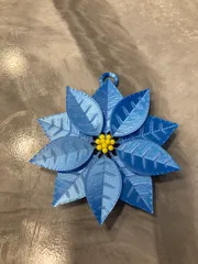 Poinsettia Ornament