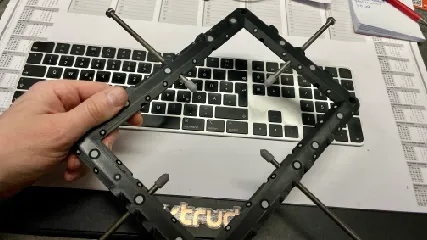 360° LARGE 3d scanning frame for marker based laser scanner (Raptor ...