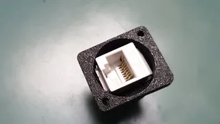 XLR to RJ45 Keystone Jack adaptor plate