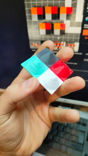 Make of Multicolor Test Print for Bambu AMS by 3Dragon Print | Download ...