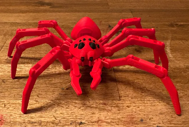 Articulated Spider limbs on runners (easier to print) by batman ...