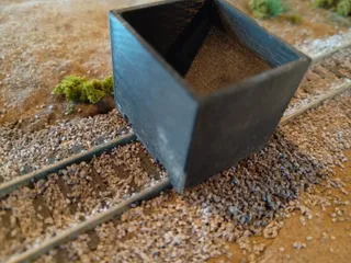 Model Train Ballast Spreader