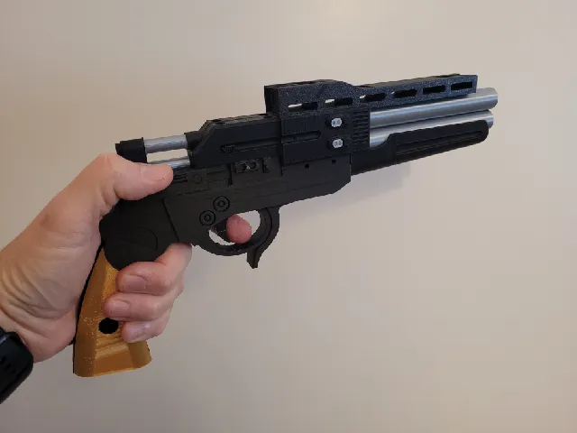 Make of Cal Kestis Quickdraw Blaster Jedi Survivor by Jeff Dillon ...