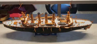 USS St. Louis - official 3D printable model from WoWS