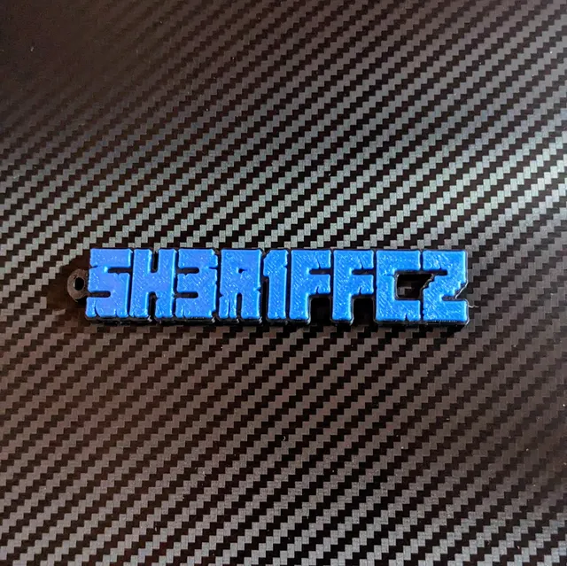 Make of Customizable Name Tag - Minecraft Edition (Improved Font) by ...