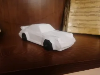 Remastered - Low Poly Porsche 911 Turbo