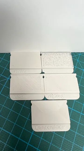 Make of Top Layer Sample Swatches by Freddy-six | Download free STL ...