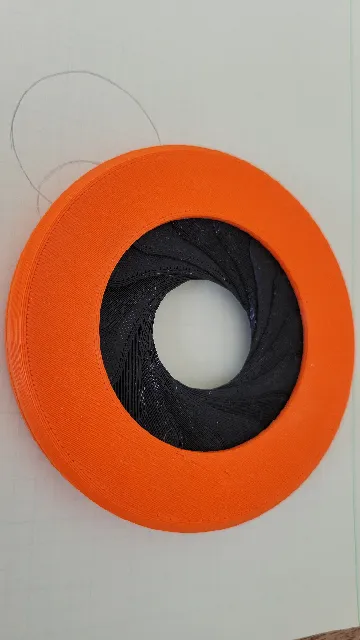 Make of Iris Compass Circle Drawing (Easy to assemble) by AChampion