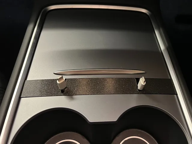 Tesla model Y center console cable holder by ben_bionic | Download free ...