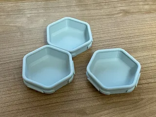 Interlocking Sorting Cups (Hex Shape) - Version 2