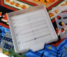 Kumiko Holder for Post-It Notes with 8 Stencils