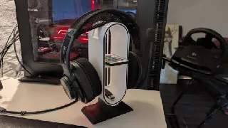 Headset Stand for 200mm with storage