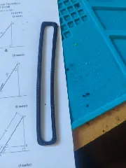 OO / HO Scale Model Railway Curve Templates