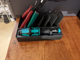 Gridfinity Wera Torque Screwdriver Holder