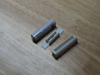 AA / 14500 Battery Dummy Eliminator Power Supply Adapter
