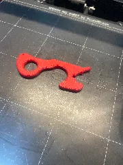 Touch-less door opener
