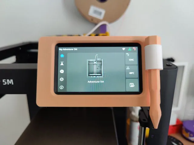 Make of FlashForge Adventurer 5m Screen Bezel: With and Without Stylus ...