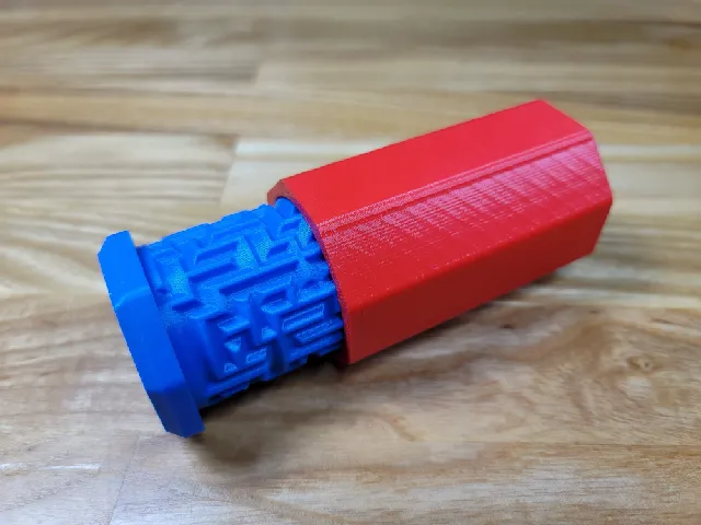 Make of Russian Doll Maze Puzzle Box by 3D Printer Dude | Download free ...