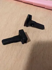 Bambulab P1P P1S X1C Lid Glass holder/riser + Magnet v2