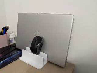 Adjustable Dual Vertical Laptop Stand