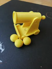 Working Cannon (Print-In-Place)
