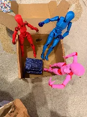 CARBON 13 Printable Jointed Figure - Type F - Beta files