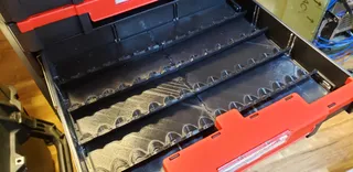 Modular Paint Rack For Shallow Drawers
