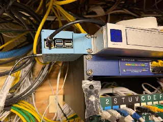 Side of Rack Mount for GeeekPi P33 M.2 NVME M-Key PoE+ Hat Raspberry Pi Case